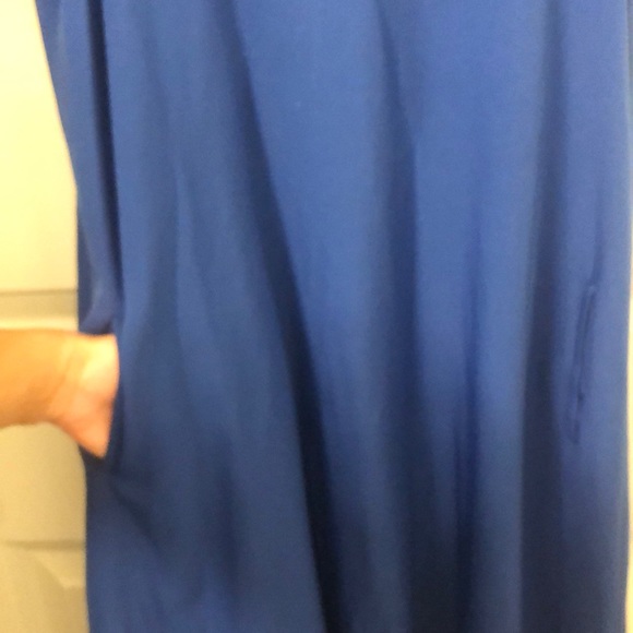 Fully lined AGGI dress in blue - Picture 2 of 4